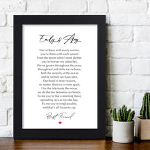 Load image into Gallery viewer, Personalised Gift for Her Best Friend Friendship Gift for BFF Funny Gifts for Him at Birthday Word Art Custom Any Names
