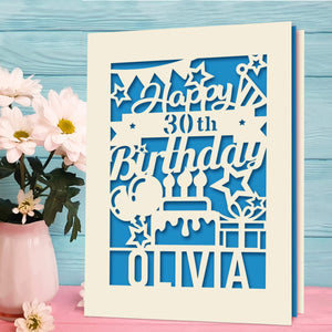 Personalised Happy Birthday Cards - EDSG