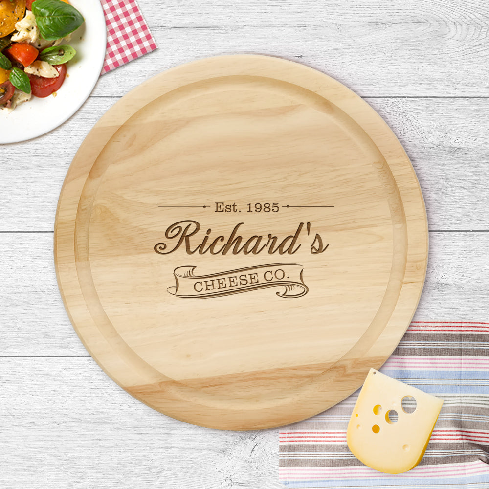 Personalised Cheese Board | Chopping Board - EDSG