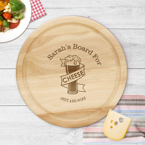 Personalised Cheese Board | Chopping Board - EDSG