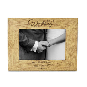 Personalised Engraved 7" X 5" Wood Photo Gift for Her - EDSG