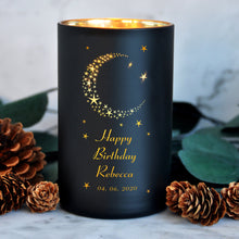 Load image into Gallery viewer, Personalised Scented Candle Natural Coconut Wax Candle Moon

