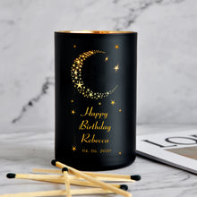 Load image into Gallery viewer, Personalised Scented Candle Natural Coconut Wax Candle Moon
