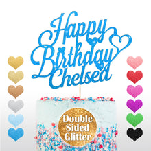 Load image into Gallery viewer, Personalised Happy Birthday Cake Topper
