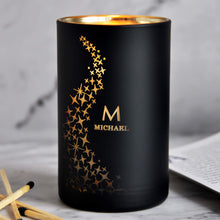 Load image into Gallery viewer, Personalised Scented Candle Natural Coconut Wax Candle Blossom Jasmine Amber

