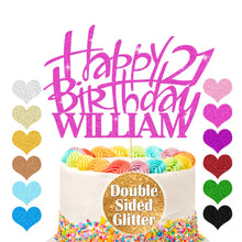 Load image into Gallery viewer, Personalised 18th Birthday Cake Topper Any Name Age - EDSG
