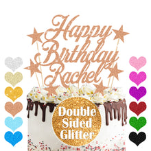 Load image into Gallery viewer, Personalised Happy Birthday Cake Topper - EDSG
