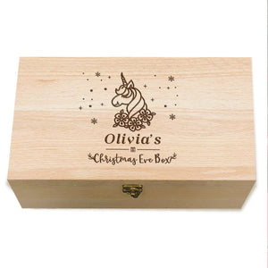 Personalised Wooden Christmas Eve Box - EDSG
