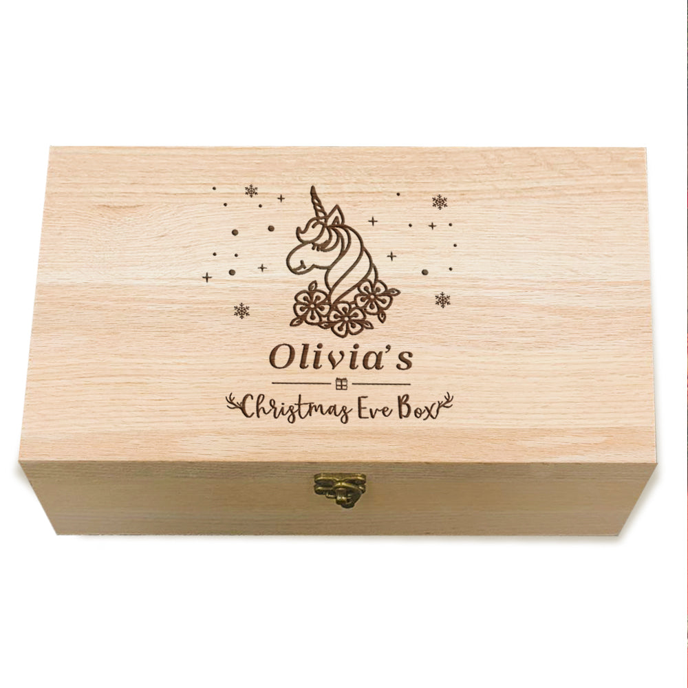 Personalised Wooden Christmas Eve Box - EDSG