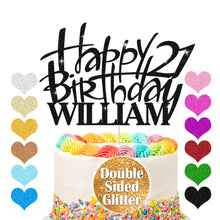 Load image into Gallery viewer, Personalised 18th Birthday Cake Topper Any Name Age - EDSG
