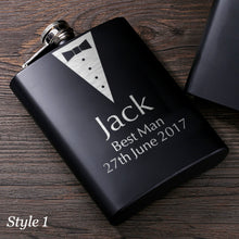 Load image into Gallery viewer, Personalised Hip Flask Wedding Gifts - EDSG
