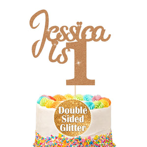 Personalised Birthday Cake Topper Any Name Any Age - EDSG