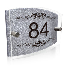 Load image into Gallery viewer, Personalised house numbers plaques house signs door number plaques for wall
