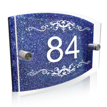 Load image into Gallery viewer, Personalised house numbers plaques house signs door number plaques for wall
