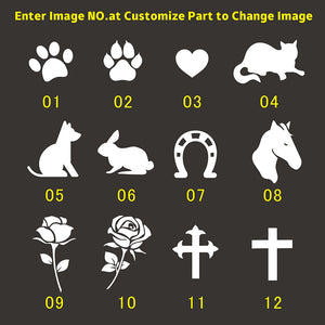 Personalised Engraved Pet Memorial Sign Natural Slate Grave Marker Plaque