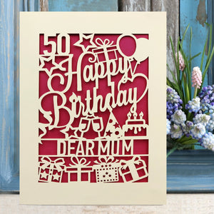 Personalised Happy Birthday Cards - EDSG