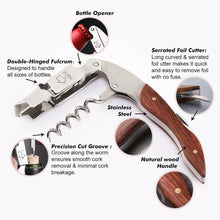 Load image into Gallery viewer, Personalised Corkscrew | Engraved Professional Wine Opener with Holster
