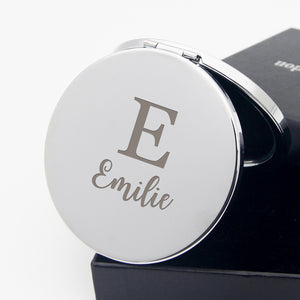 Personalised Handheld Mirror Gift for Her - EDSG