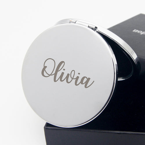 Personalised Handheld Mirror Gift for Her - EDSG