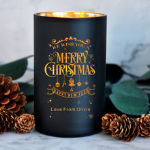 Load image into Gallery viewer, Personalised Scented Candle Christmas Gift Natural Coconut Wax Candle
