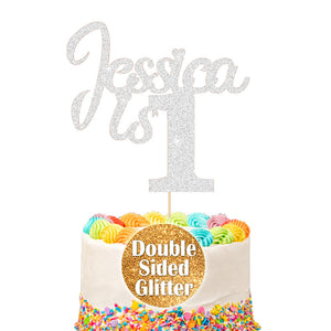 Personalised Birthday Cake Topper Any Name Any Age - EDSG