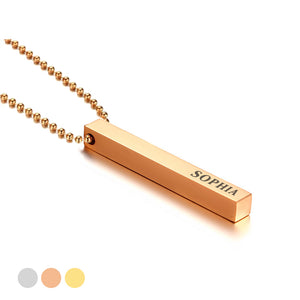 Personalised Engraved Necklace For Him - EDSG