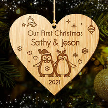 Load image into Gallery viewer, First Xmas Decoration for New Couple - EDSG
