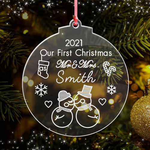 First Xmas Decoration for New Couple - EDSG