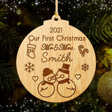 Load image into Gallery viewer, First Xmas Decoration for New Couple - EDSG

