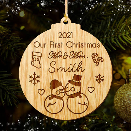 First Xmas Decoration for New Couple - EDSG