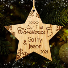 Load image into Gallery viewer, First Xmas Decoration for New Couple - EDSG
