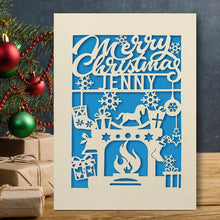 Load image into Gallery viewer, Personalised Merry Christmas Cards - EDSG
