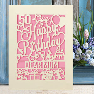 Personalised Happy Birthday Cards - EDSG