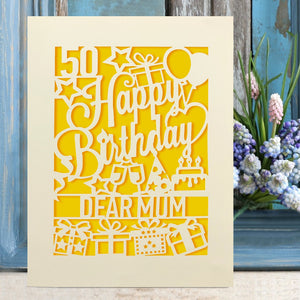 Personalised Happy Birthday Cards - EDSG