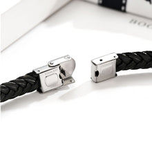 Load image into Gallery viewer, Personalised Leather Bracelet Gift Gift for Him - EDSG
