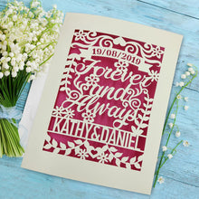 Load image into Gallery viewer, Personalised Wedding Card - EDSG

