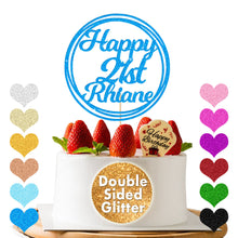Load image into Gallery viewer, Personalised Welcome Baby Cake Topper
