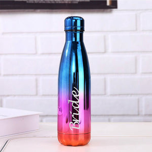Personalised Insulated Water Bottle Vacuum Flask - EDSG