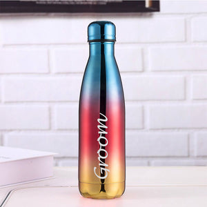 Personalised Insulated Water Bottle Vacuum Flask - EDSG