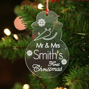 Personalised Christmas Gift For Couple - EDSG