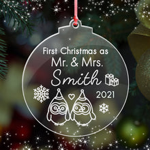 Load image into Gallery viewer, First Christmas as Mr &amp; Mrs - EDSG
