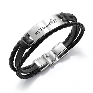 Personalised Bracelet Birthday Gift Gift for Him - EDSG