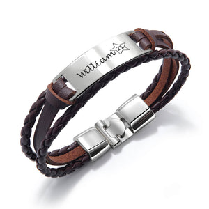 Personalised Bracelet Birthday Gift Gift for Him - EDSG