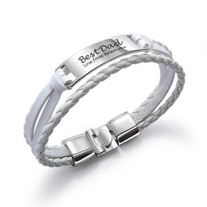 Personalised Engraved Fathers Day Gift Best Dad - EDSG