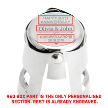 Load image into Gallery viewer, Personalised Processo Bottle Stopper
