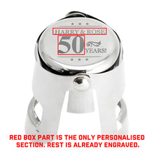 Load image into Gallery viewer, Personalised Processo Bottle Stopper
