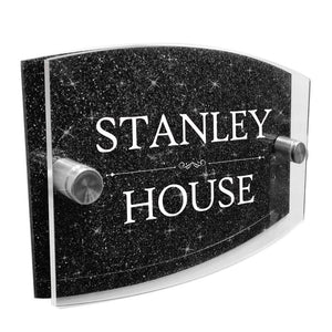 Personalised house numbers plaques house signs door number plaques for wall