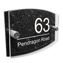 Load image into Gallery viewer, Personalised house numbers plaques house signs door number plaques for wall
