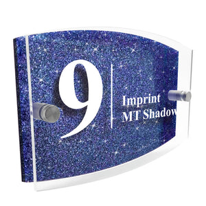 Personalised house signs door number plaques