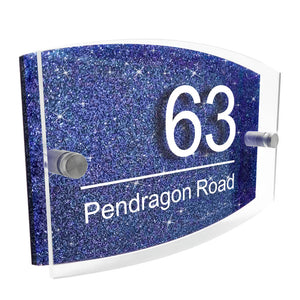 Personalised house numbers plaques house signs door number plaques for wall